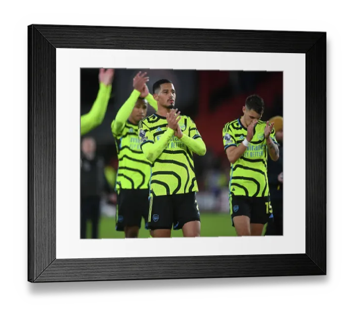Framed Print : Sheffield United v Arsenal FC - Premier League