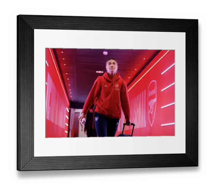 Framed Print : Arsenal FC v Tottenham Hotspur - Barclays Women´s Super League Arsenal FC v Tottenham Hotspur - Barclays Women´s Super League