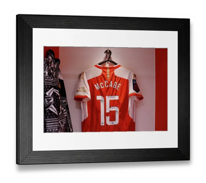 Framed Print : Arsenal FC v Tottenham Hotspur - Barclays Women´s Super League Arsenal FC v Tottenham Hotspur - Barclays Women´s Super League