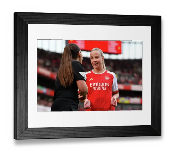 Framed Print : Arsenal FC v Tottenham Hotspur - Barclays Women´s Super League Arsenal FC v Tottenham Hotspur - Barclays Women´s Super League