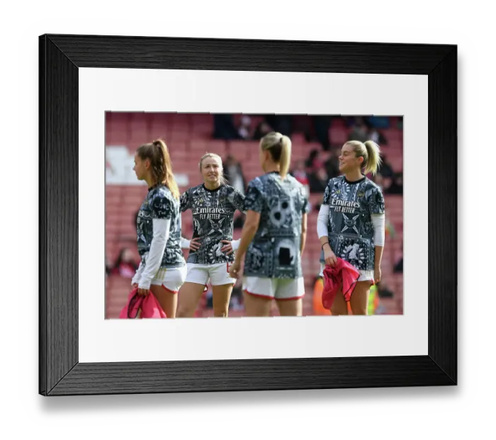 Framed Print : Arsenal FC v Tottenham Hotspur - Barclays Women´s Super League Arsenal FC v Tottenham Hotspur - Barclays Women´s Super League
