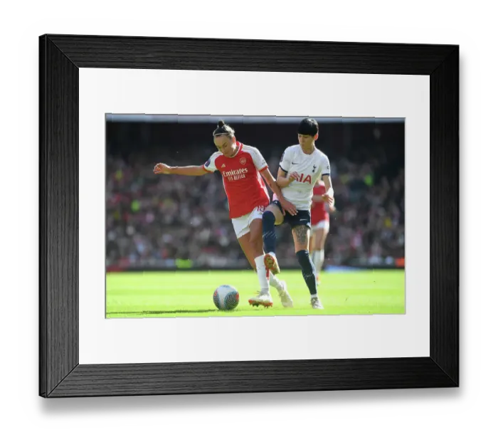 Framed Print : Arsenal FC v Tottenham Hotspur - Barclays Women´s Super League Arsenal FC v Tottenham Hotspur - Barclays Women´s Super League