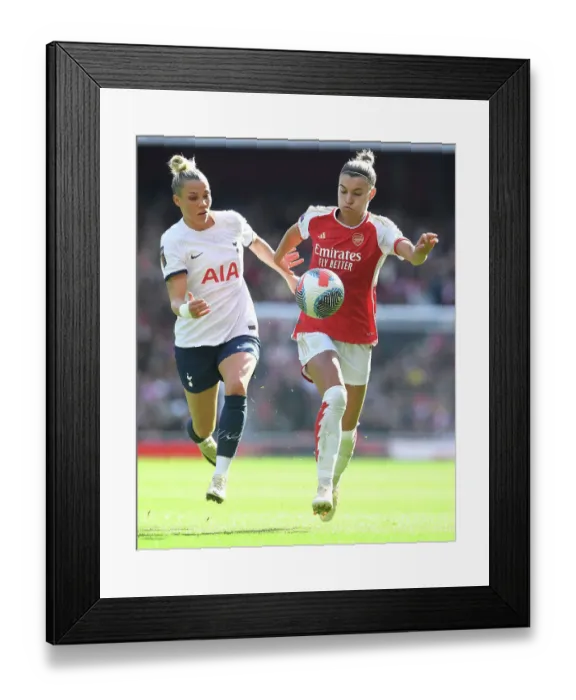 Framed Print : Arsenal FC v Tottenham Hotspur - Barclays Women´s Super League Arsenal FC v Tottenham Hotspur - Barclays Women´s Super League