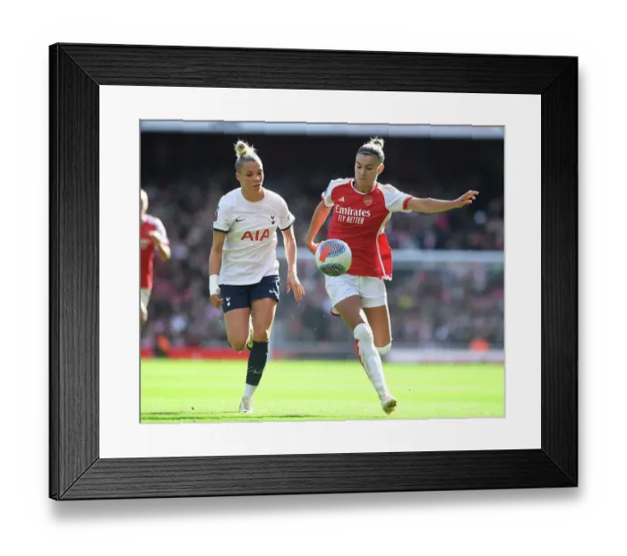Framed Print : Arsenal FC v Tottenham Hotspur - Barclays Women´s Super League Arsenal FC v Tottenham Hotspur - Barclays Women´s Super League