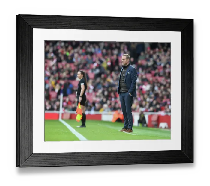 Framed Print : Arsenal FC v Tottenham Hotspur - Barclays Women´s Super League Arsenal FC v Tottenham Hotspur - Barclays Women´s Super League