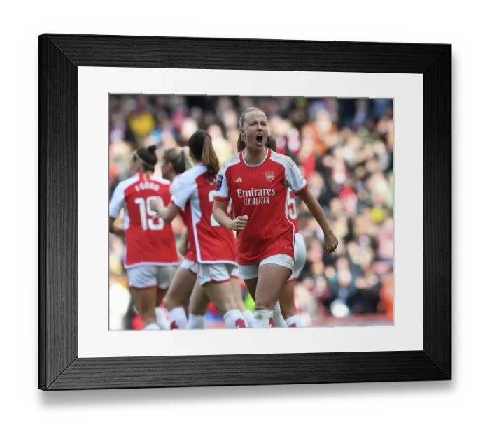 Framed Print : Arsenal FC v Tottenham Hotspur - Barclays Women´s Super League Arsenal FC v Tottenham Hotspur - Barclays Women´s Super League