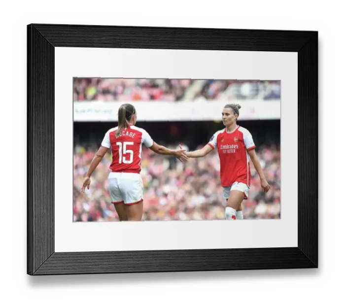 Framed Print : Arsenal FC v Tottenham Hotspur - Barclays Women´s Super League Arsenal FC v Tottenham Hotspur - Barclays Women´s Super League