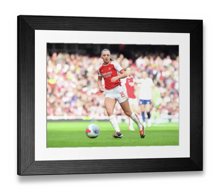 Framed Print : Arsenal FC v Tottenham Hotspur - Barclays Women´s Super League Arsenal FC v Tottenham Hotspur - Barclays Women´s Super League
