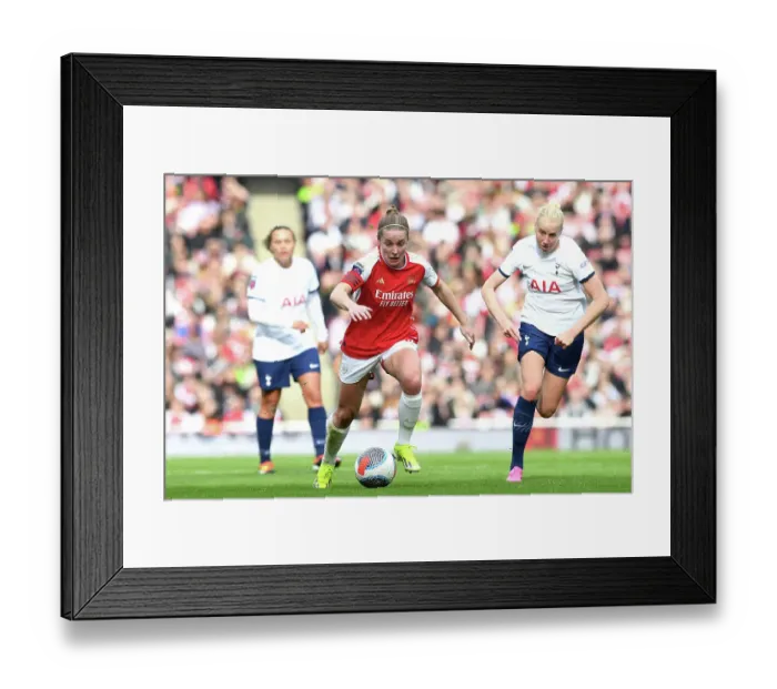 Framed Print : Arsenal FC v Tottenham Hotspur - Barclays Women´s Super League Arsenal FC v Tottenham Hotspur - Barclays Women´s Super League