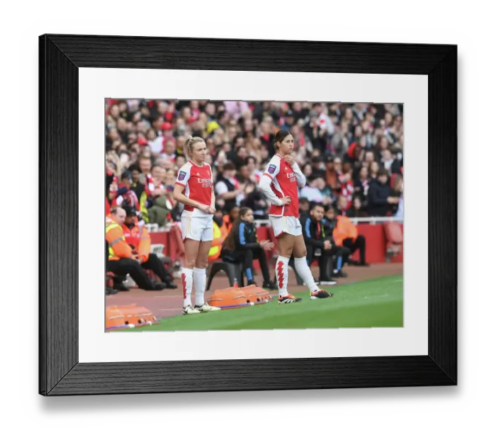 Framed Print : Arsenal FC v Tottenham Hotspur - Barclays Women´s Super League Arsenal FC v Tottenham Hotspur - Barclays Women´s Super League