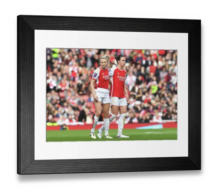 Framed Print : Arsenal FC v Tottenham Hotspur - Barclays Women´s Super League Arsenal FC v Tottenham Hotspur - Barclays Women´s Super League