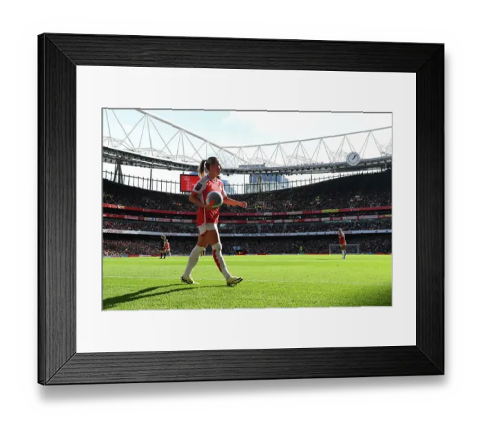 Framed Print : Arsenal FC v Tottenham Hotspur - Barclays Women´s Super League Arsenal FC v Tottenham Hotspur - Barclays Women´s Super League
