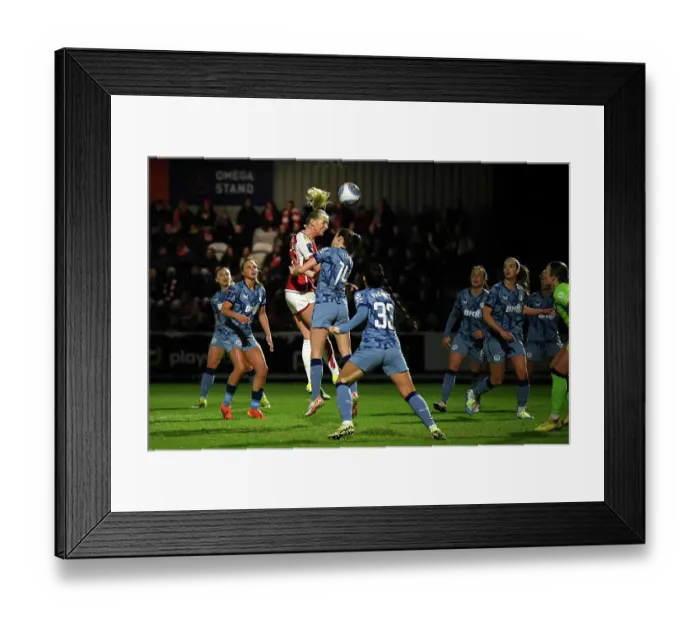 Framed Print : Arsenal v Aston Villa - FA Women's Continental Tyres League Cup Semi Final Framed Print : Arsenal v Aston Villa - FA Women's Continental Tyres League Cup Semi Final