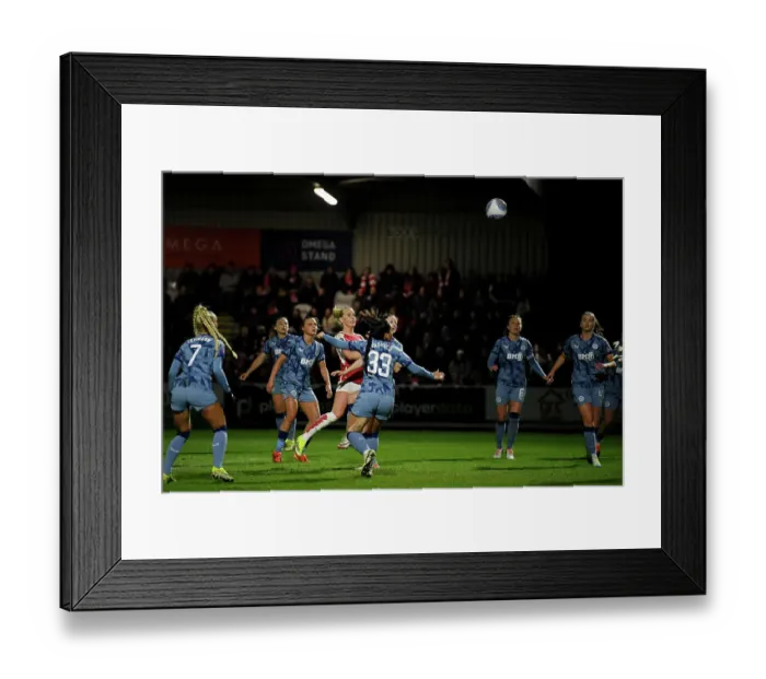Framed Print : Arsenal v Aston Villa - FA Women's Continental Tyres League Cup Semi Final Framed Print : Arsenal v Aston Villa - FA Women's Continental Tyres League Cup Semi Final