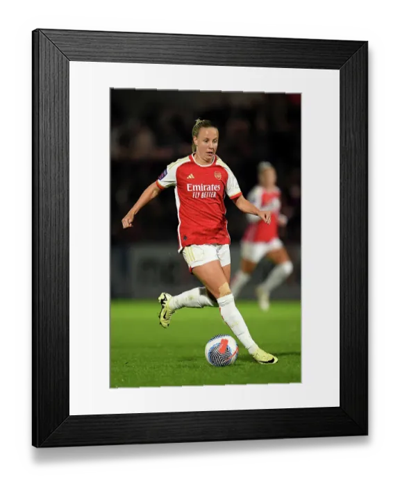Framed Print : Arsenal v Aston Villa - FA Women's Continental Tyres League Cup Semi Final