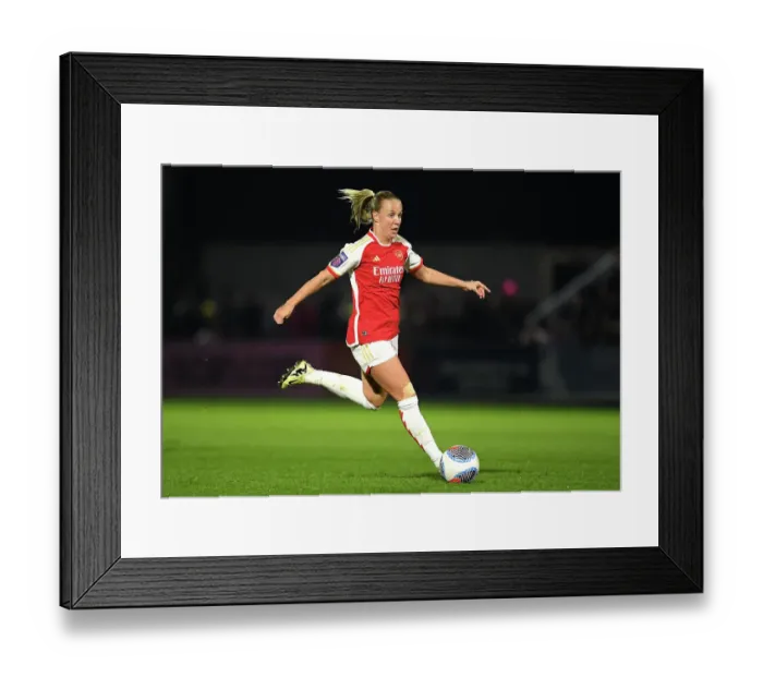 Framed Print : Arsenal v Aston Villa - FA Women's Continental Tyres League Cup Semi Final