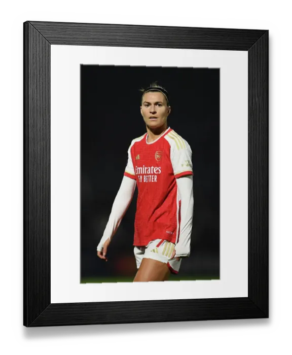 Framed Print : Arsenal v Aston Villa - FA Women's Continental Tyres League Cup Semi Final