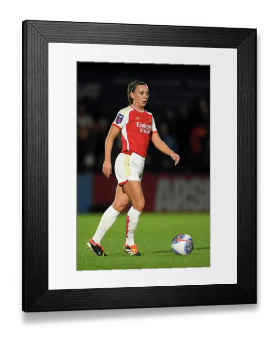 Framed Print : Arsenal v Aston Villa - FA Women's Continental Tyres League Cup Semi Final