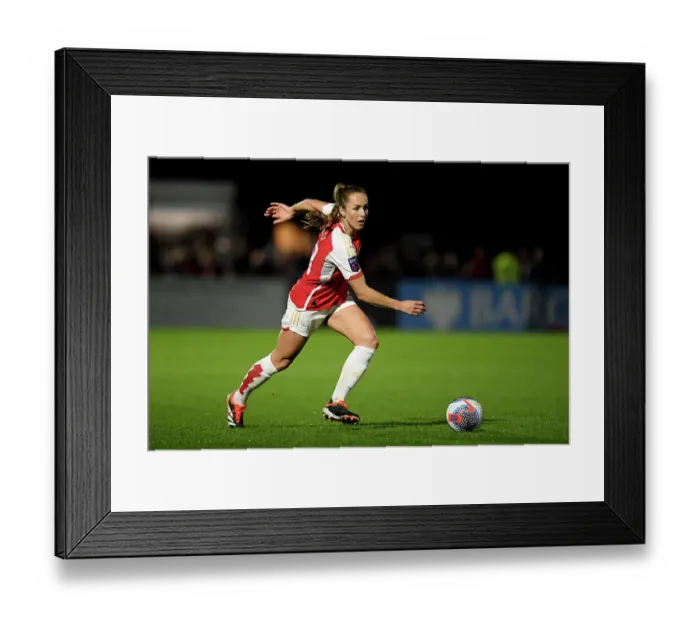 Framed Print : Arsenal v Aston Villa - FA Women's Continental Tyres League Cup Semi Final