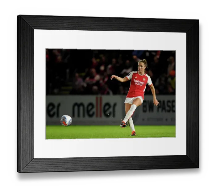 Framed Print : Arsenal v Aston Villa - FA Women's Continental Tyres League Cup Semi Final