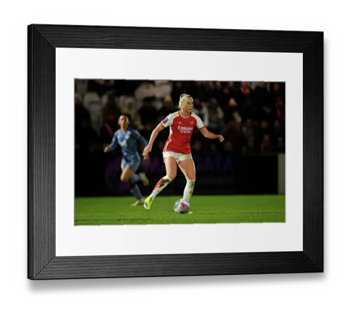 Framed Print : Arsenal v Aston Villa - FA Women's Continental Tyres League Cup Semi Final