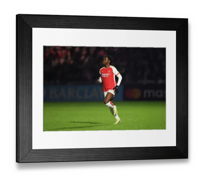 Framed Print : Arsenal v Aston Villa - FA Women's Continental Tyres League Cup Semi Final