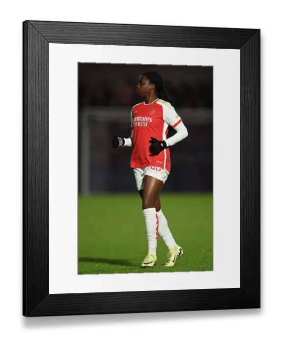 Framed Print : Arsenal v Aston Villa - FA Women's Continental Tyres League Cup Semi Final