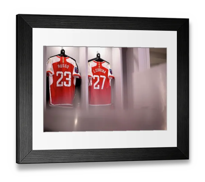 Framed Print : Arsenal v Aston Villa - FA Women's Continental Tyres League Cup Semi Final