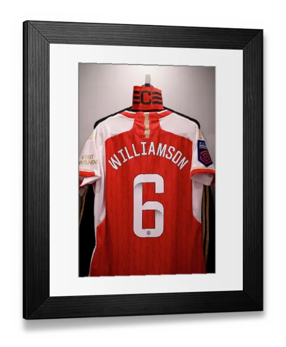 Framed Print : Arsenal v Aston Villa - FA Women's Continental Tyres League Cup Semi Final