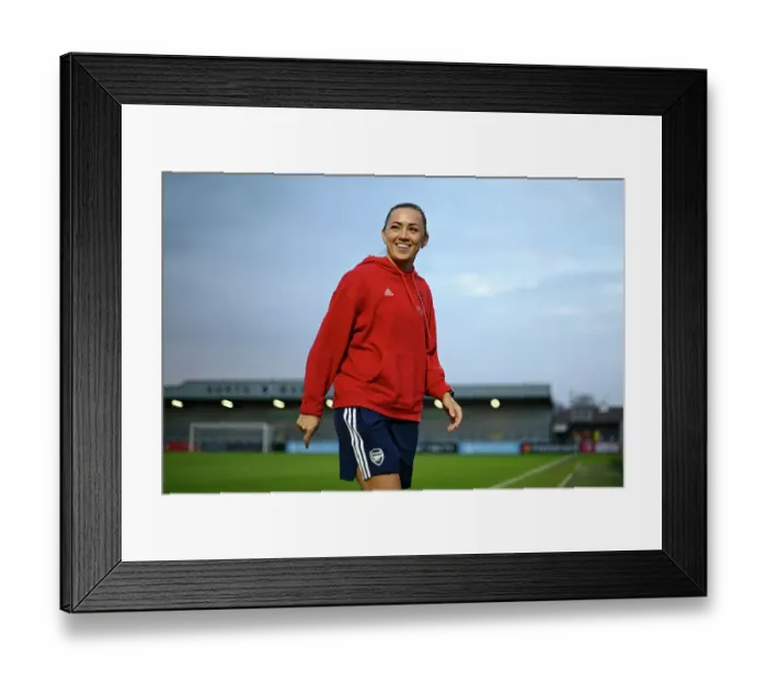 Framed Print : Arsenal v Aston Villa - FA Women's Continental Tyres League Cup Semi Final