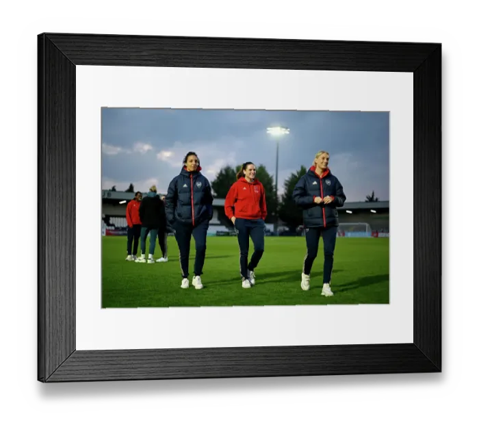 Framed Print : Arsenal v Aston Villa - FA Women's Continental Tyres League Cup Semi Final