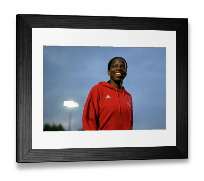 Framed Print : Arsenal v Aston Villa - FA Women's Continental Tyres League Cup Semi Final