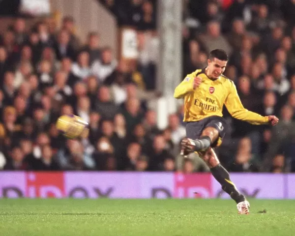 Van Persie's Free Kick: Arsenal's Thrilling Comeback at Fulham (29 / 11 / 06)