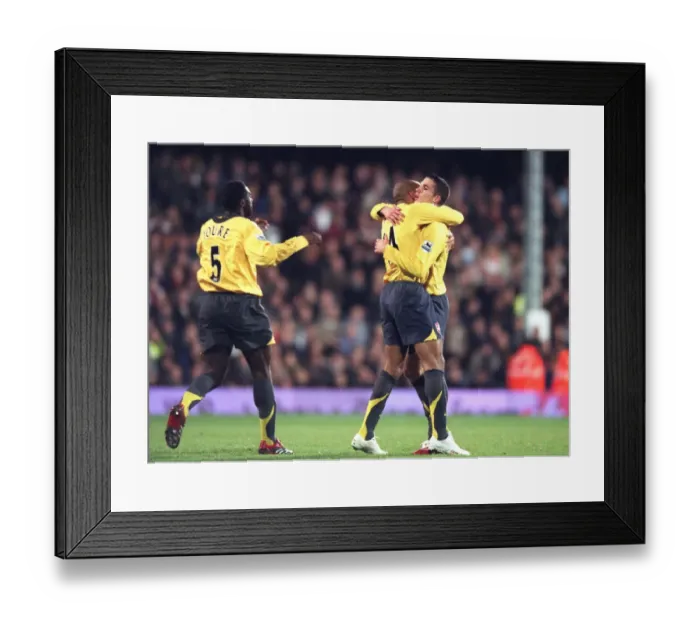 Framed Print : Robin van Persie's Epic Free-Kick: Arsenal's Thrilling Comeback Against Fulham (2:1), 2006 Framed Print : Robin van Persie's Epic Free-Kick: Arsenal's Thrilling Comeback Against Fulham (2:1), 2006