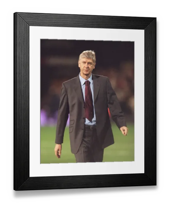 Framed Print : Arsene Wenger: Fulham's 2-1 Victory Over Arsenal, FA Premiership, 2006