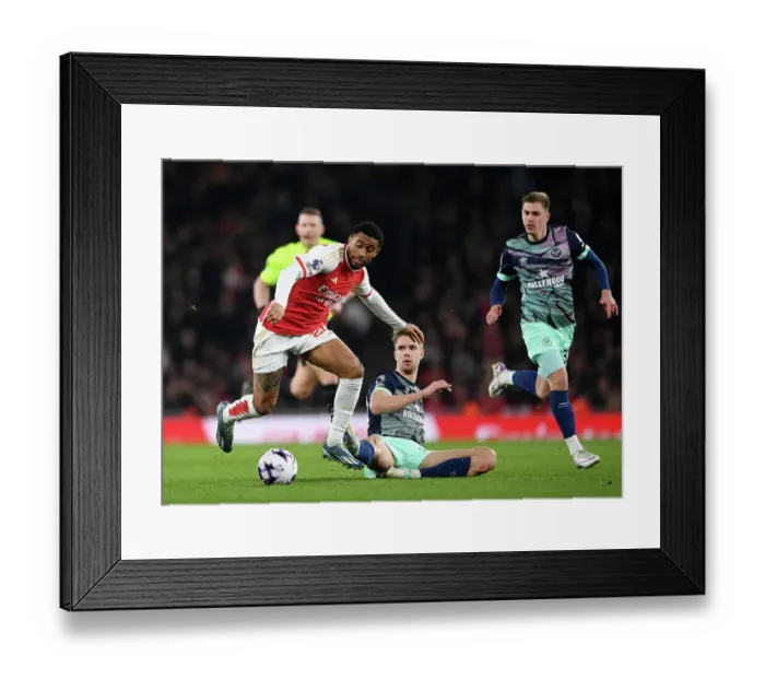 Framed Print : Arsenal FC v Brentford FC - Premier League