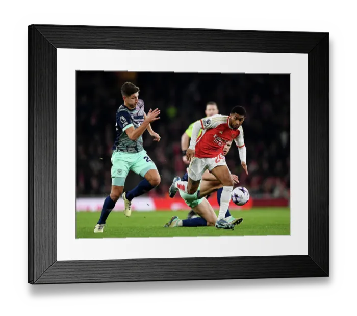 Framed Print : Arsenal FC v Brentford FC - Premier League Framed Print : Arsenal FC v Brentford FC - Premier League