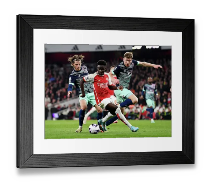 Framed Print : Arsenal FC v Brentford FC - Premier League