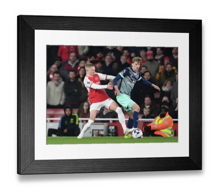 Framed Print : Arsenal FC v Brentford FC - Premier League