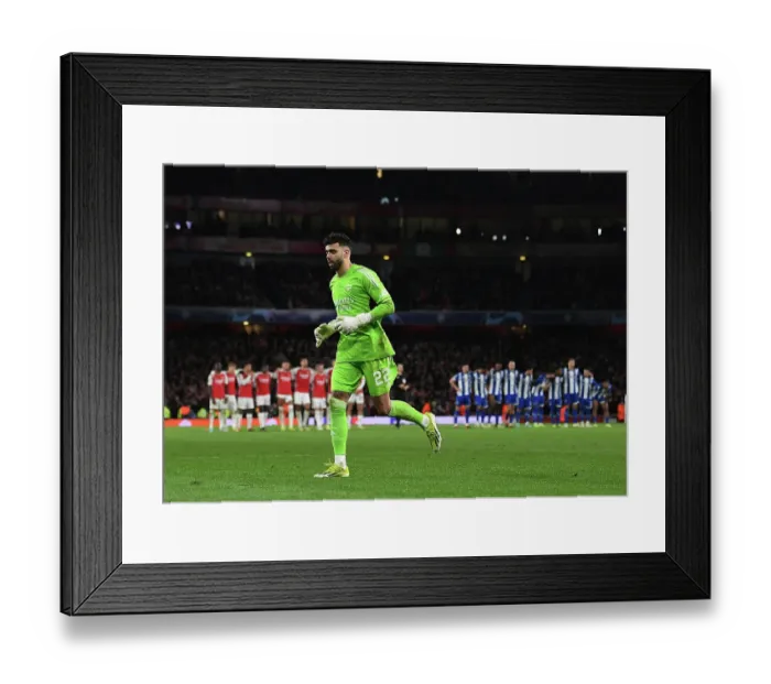 Framed Print : Arsenal FC v FC Porto: Round of 16 Second Leg - UEFA Champions League 2023 / 24