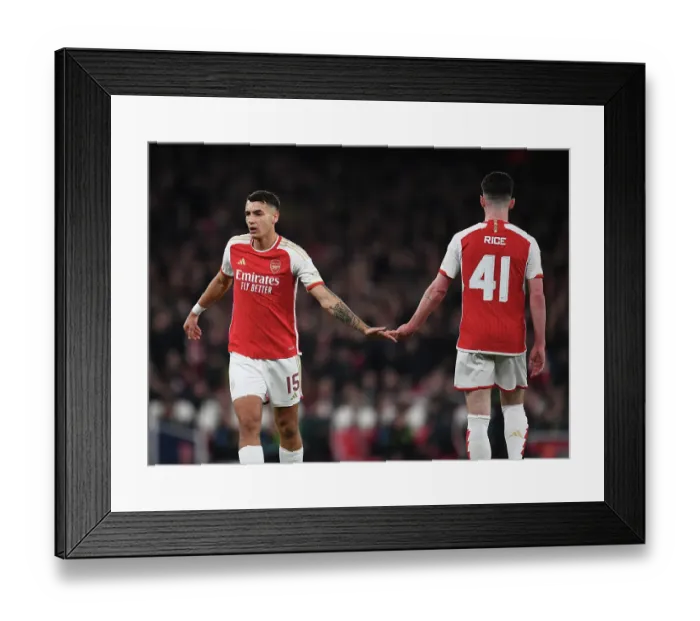 Framed Print : Arsenal FC v FC Porto: Round of 16 Second Leg - UEFA Champions League 2023 / 24