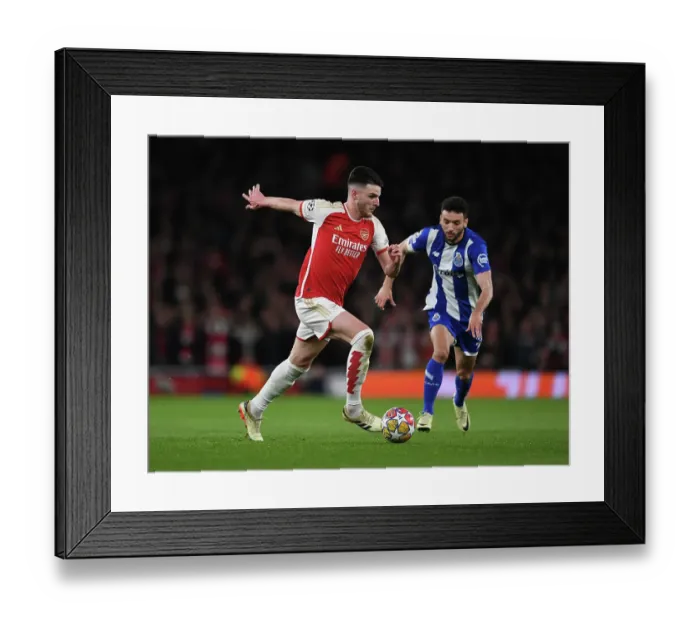Framed Print : Arsenal FC v FC Porto: Round of 16 Second Leg - UEFA Champions League 2023 / 24