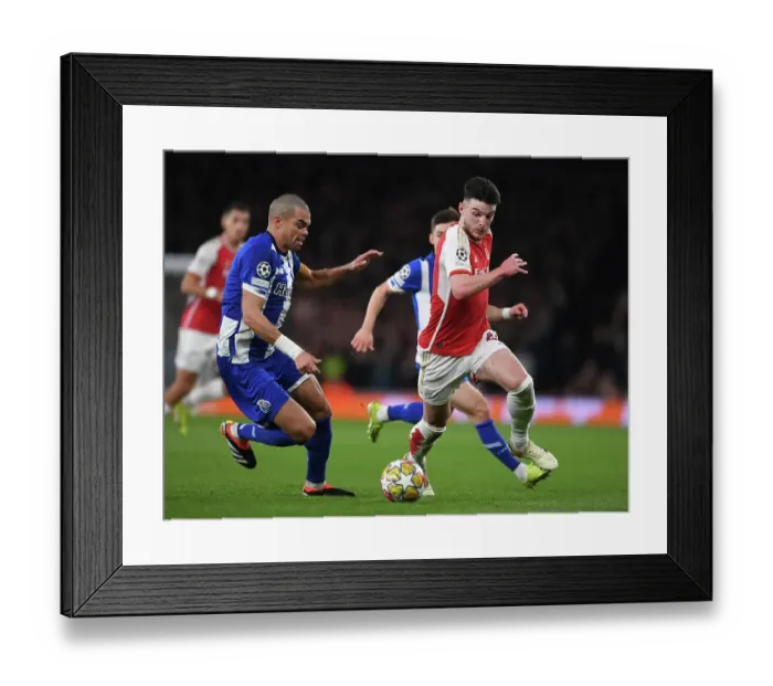 Framed Print : Arsenal FC v FC Porto: Round of 16 Second Leg - UEFA Champions League 2023 / 24