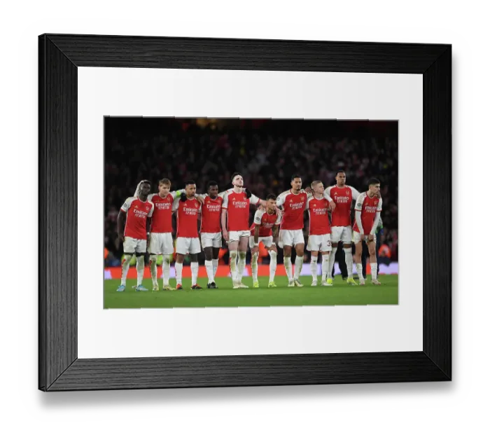 Framed Print : Arsenal FC v FC Porto: Round of 16 Second Leg - UEFA Champions League 2023 / 24