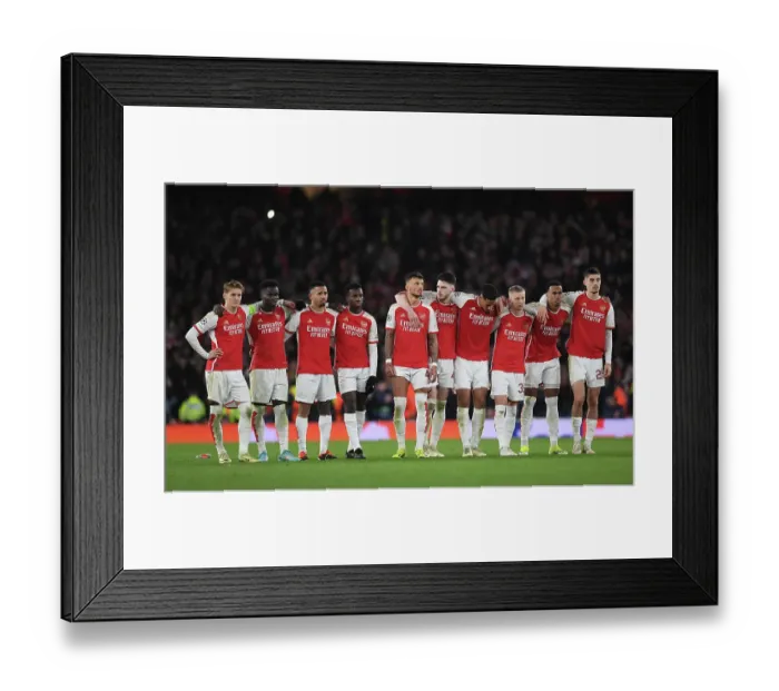 Framed Print : Arsenal FC v FC Porto: Round of 16 Second Leg - UEFA Champions League 2023 / 24