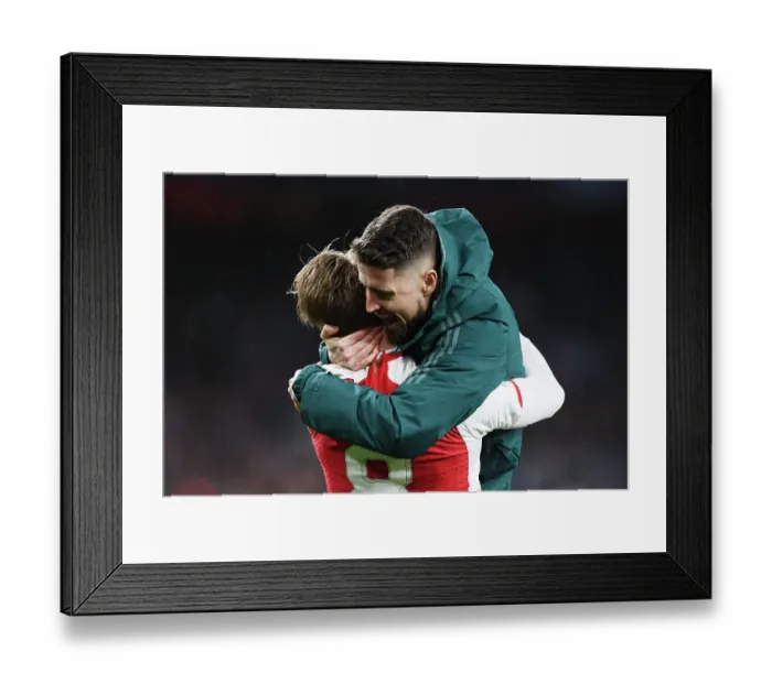 Framed Print : Arsenal FC v FC Porto: Round of 16 Second Leg - UEFA Champions League 2023 / 24