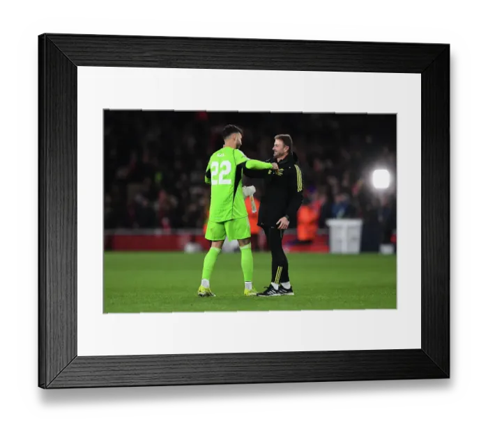 Framed Print : Arsenal FC v FC Porto: Round of 16 Second Leg - UEFA Champions League 2023 / 24
