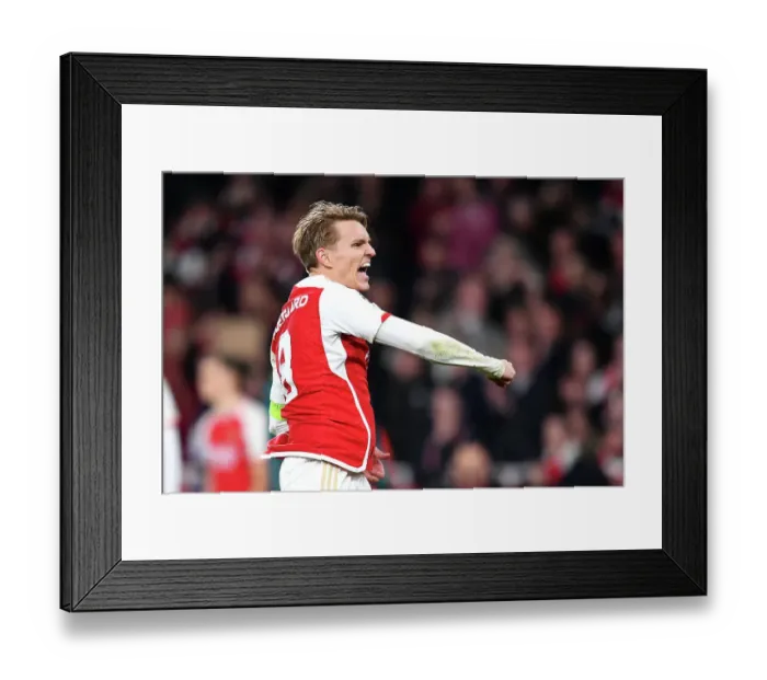Framed Print : Arsenal FC v FC Porto: Round of 16 Second Leg - UEFA Champions League 2023 / 24
