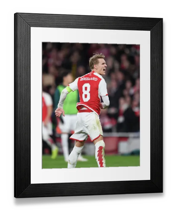 Framed Print : Arsenal FC v FC Porto: Round of 16 Second Leg - UEFA Champions League 2023 / 24
