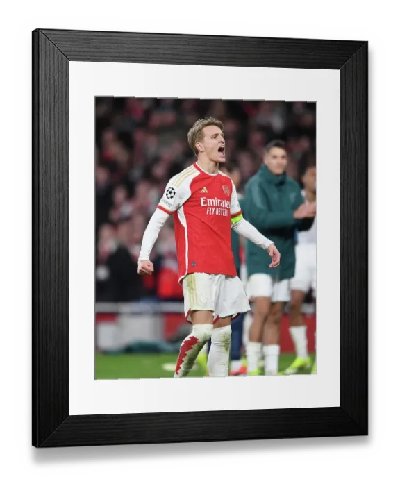 Framed Print : Arsenal FC v FC Porto: Round of 16 Second Leg - UEFA Champions League 2023 / 24